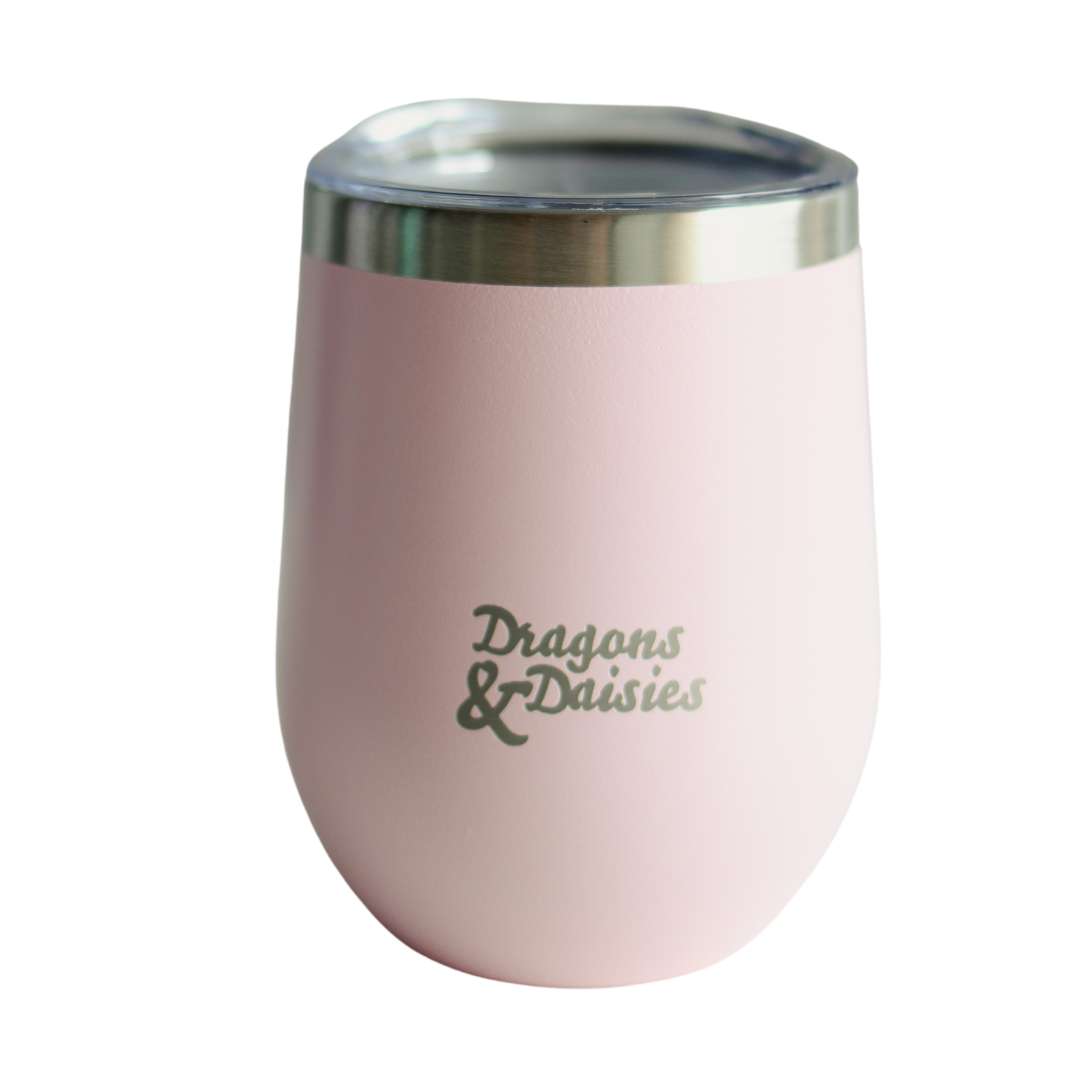 Light Pink 350ml Splash Proof Thermal Travel Cup