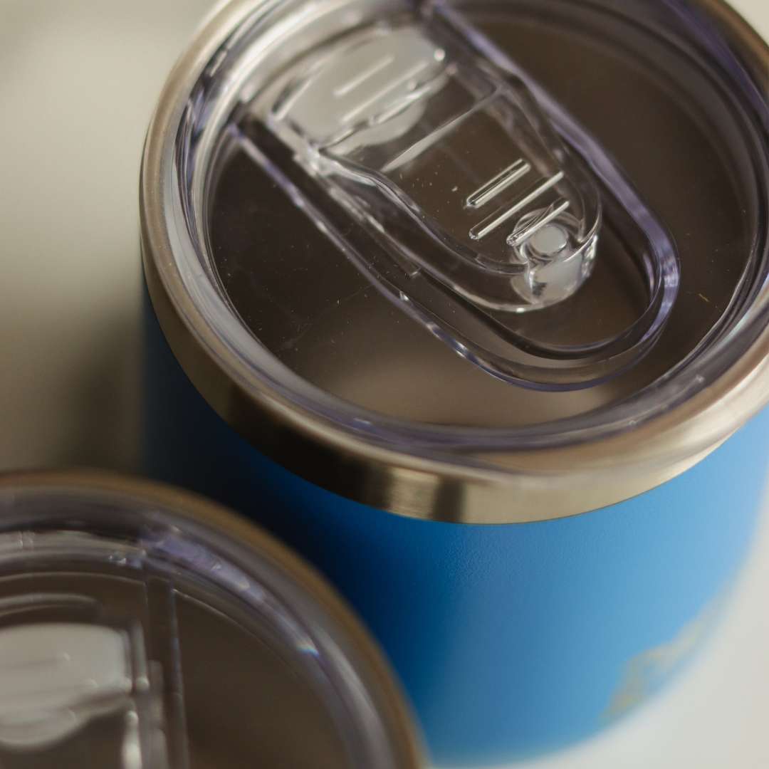 Royal Blue 350ml Splash Proof Thermal Travel Cup