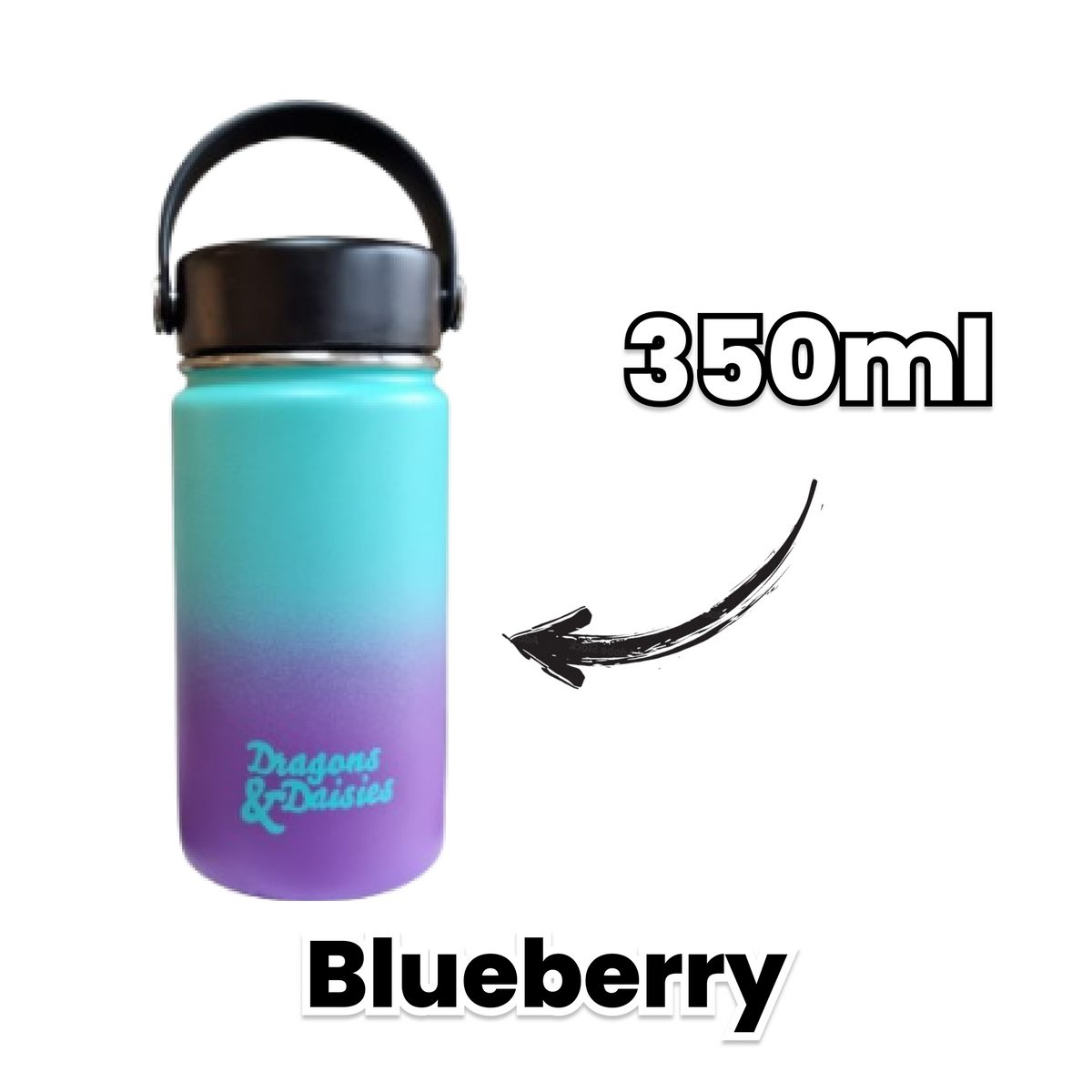 Blueberry Leakproof Thermal Lunch Pot & Water Bottle | 350ml - 550ml - 950ml