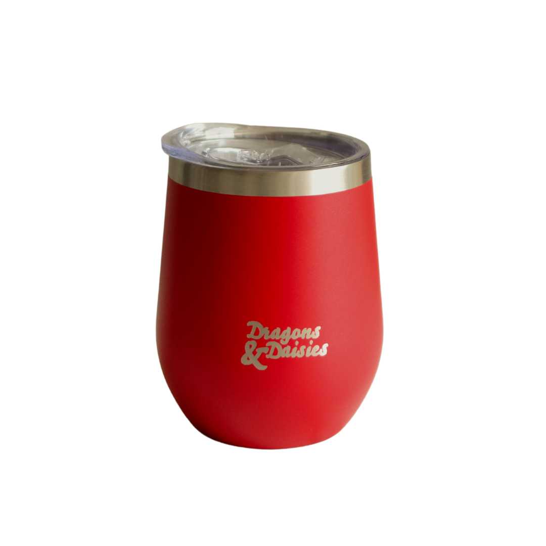 Red 350ml Splash Proof Thermal Travel Cup