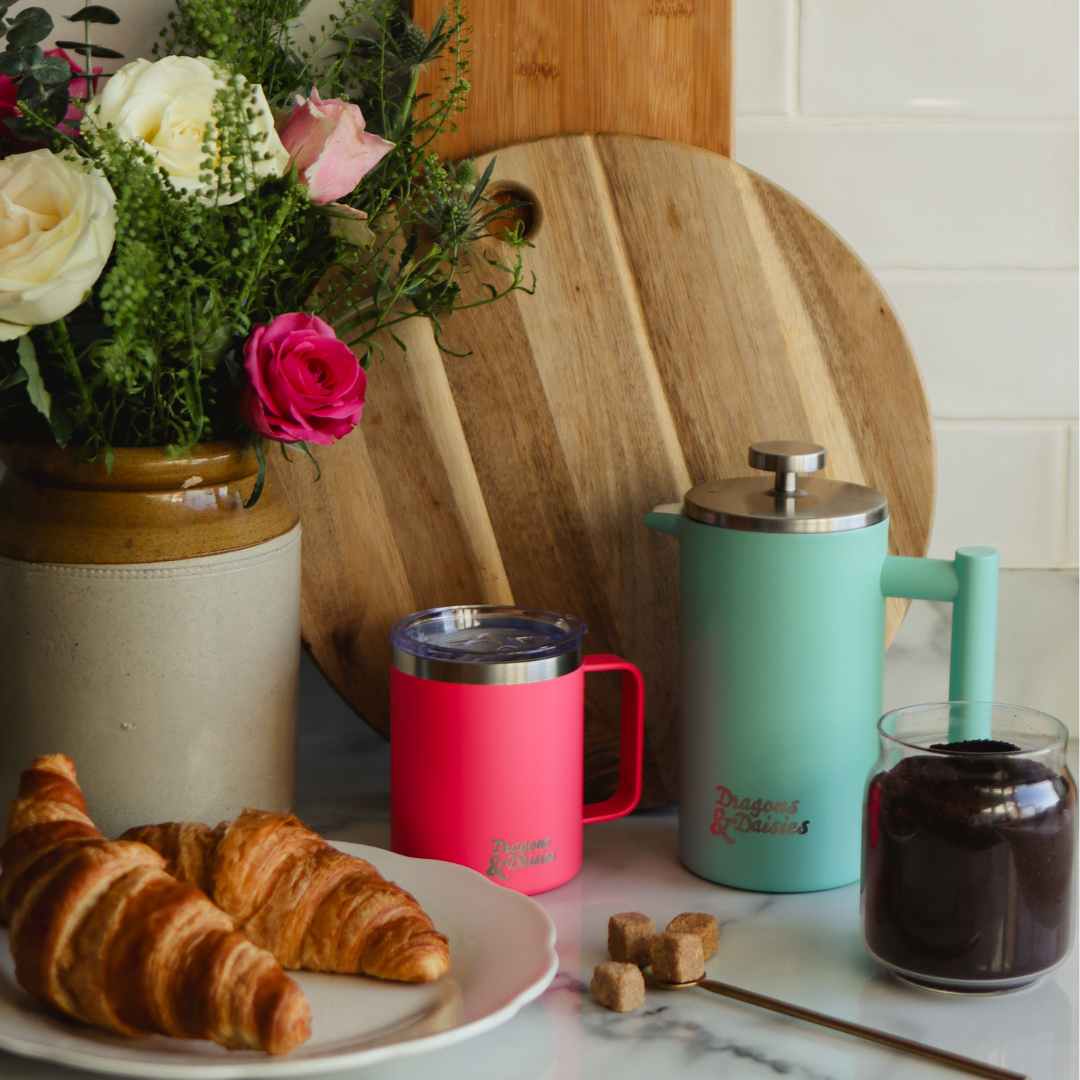 750ml Mint Thermal Tea & Coffee French Press