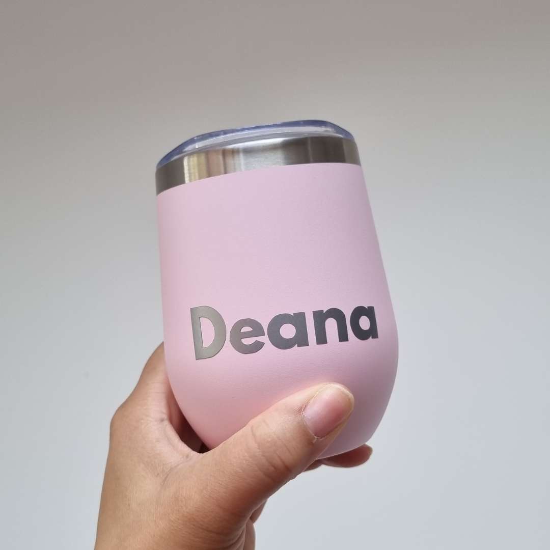 Light Pink 350ml Splash Proof Thermal Travel Cup