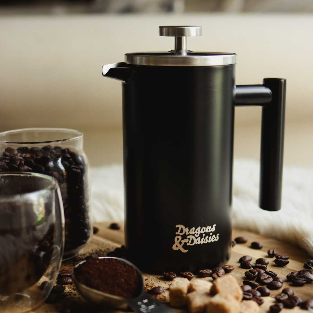750ml Black Thermal Tea & Coffee French Press