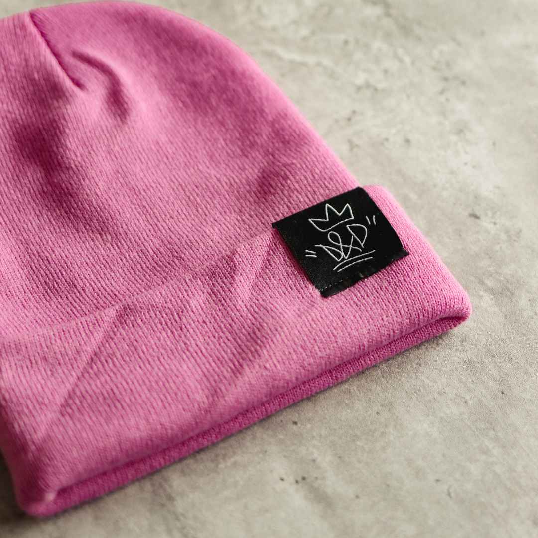 Super Soft & Cosy Plain Beanie - Rose