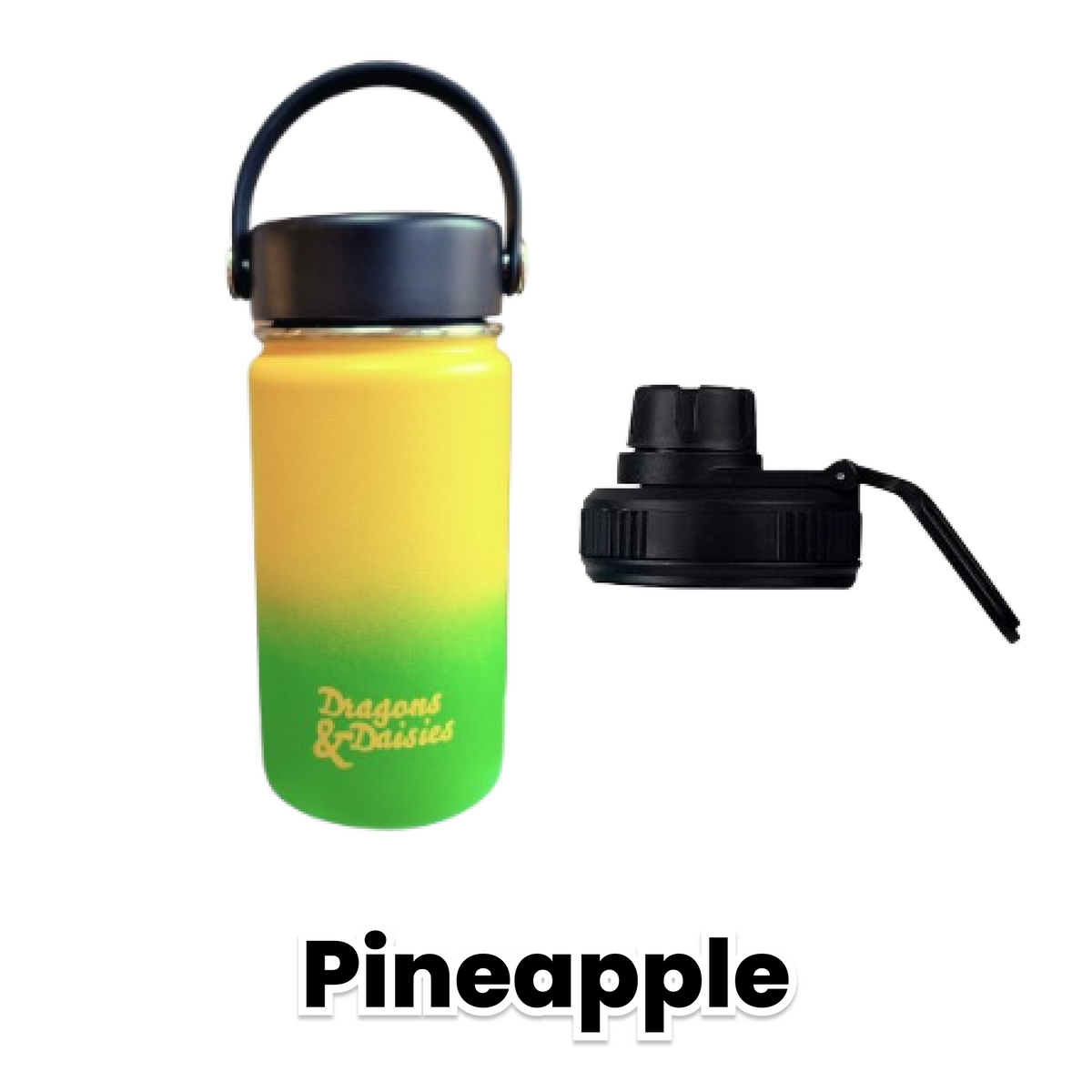 Pineapple Leakproof Thermal Lunch Pot & Water Bottle | 350ml - 550ml - 950ml