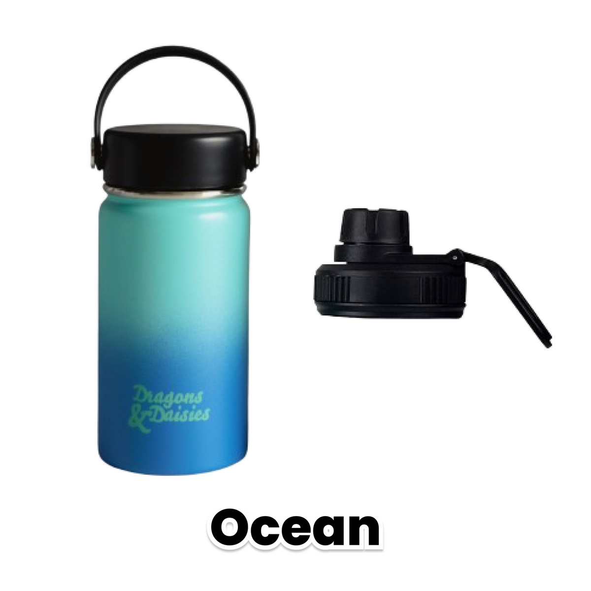 Ocean Leakproof Thermal Lunch Pot & Water Bottle | 350ml - 550ml - 950ml