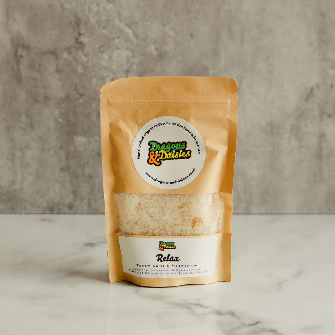 Relax - Hand Crafted Epsom & Magnesium Oily Bath Salts
