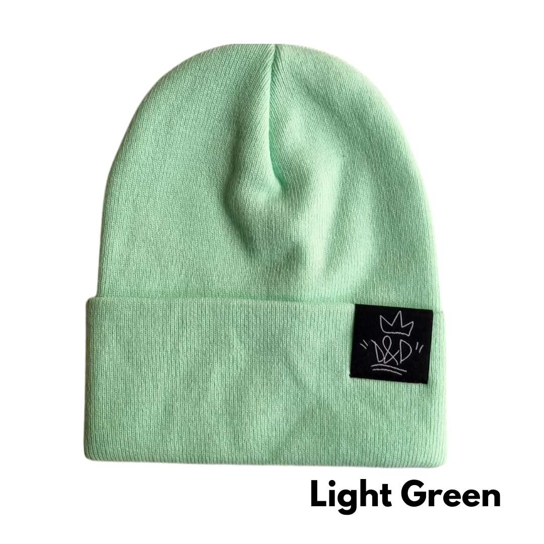 Adult & Kid Plain Colour Beanie - Samples