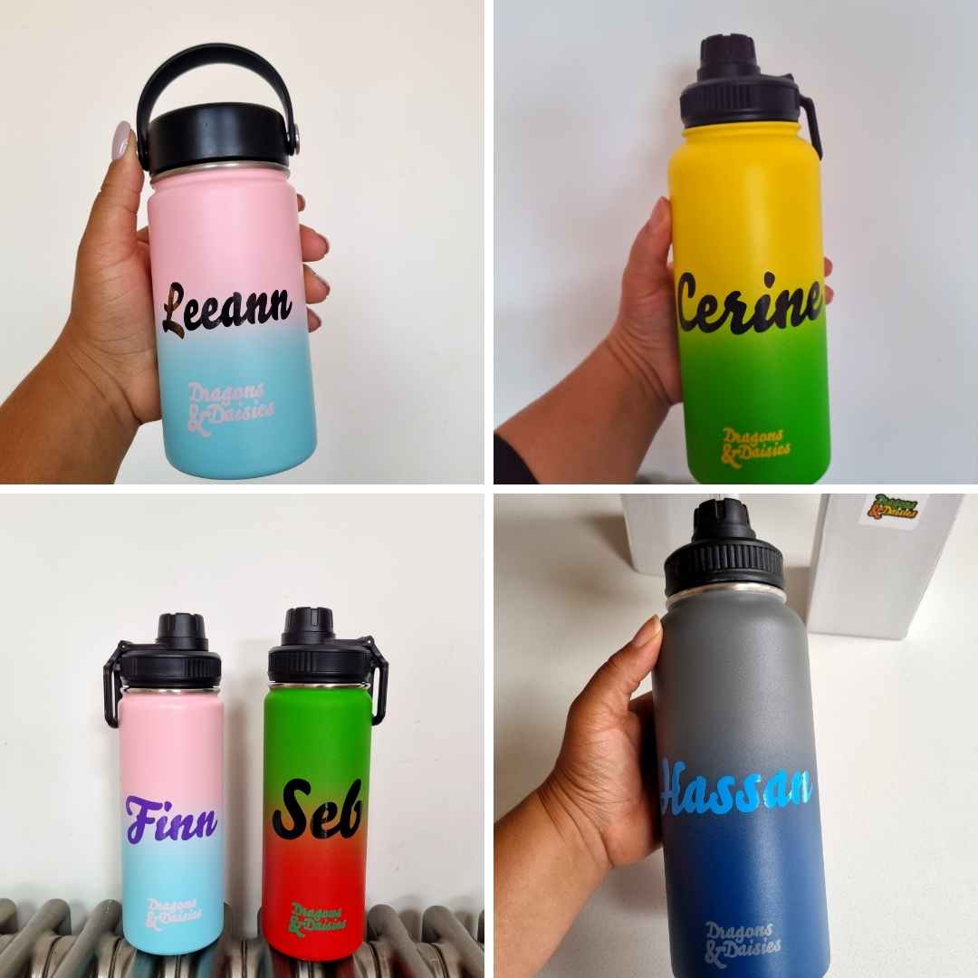 Water Bottle & Lunch Pot Personalisation - Order Your Personalisation Here
