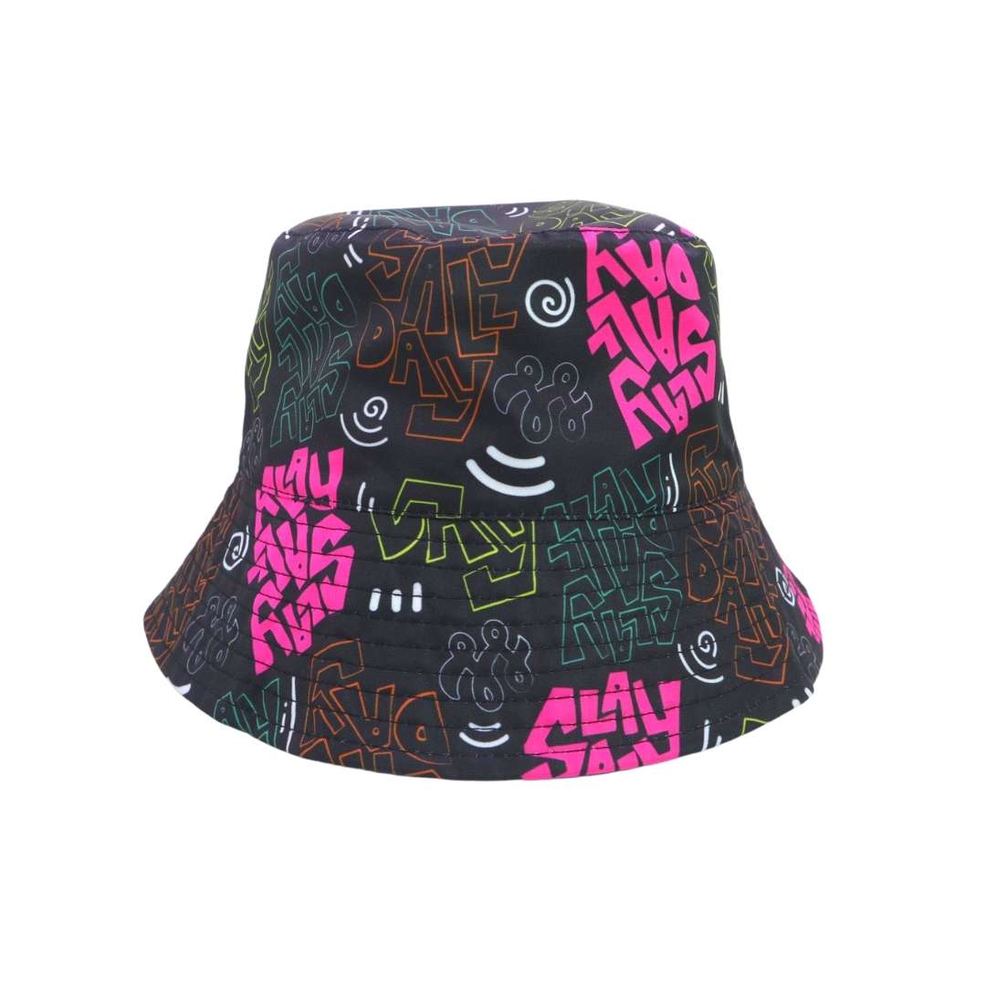 That Girl Lay Lay - Slay All Day Reversible Bucket Hat