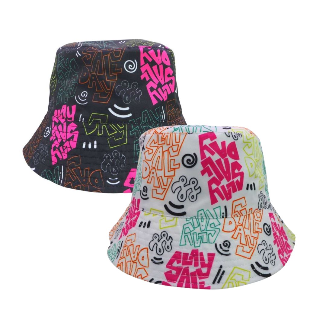 That Girl Lay Lay - Slay All Day Reversible Bucket Hat