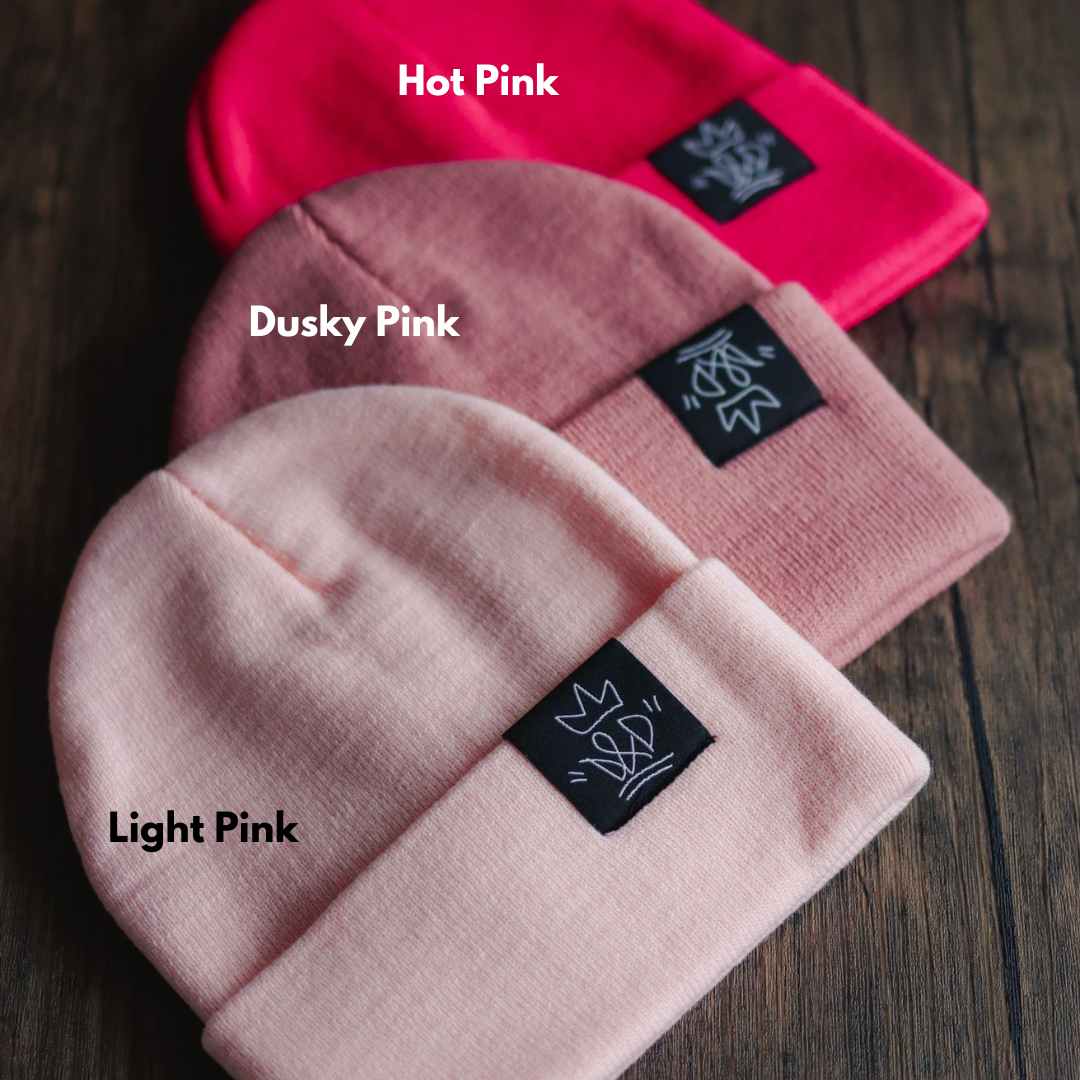 Adult & Kid Plain Colour Beanie