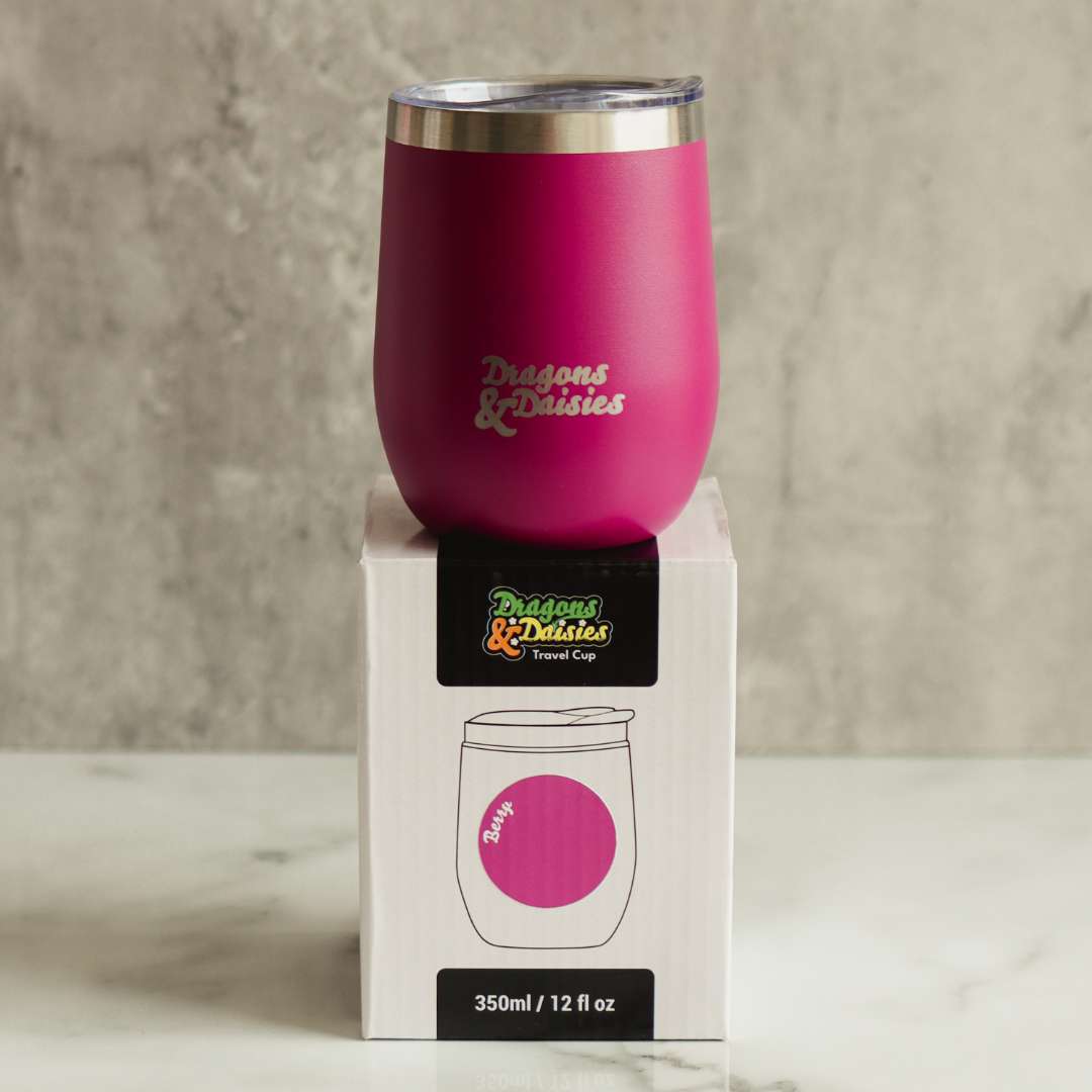 Berry 350ml Splash Proof Thermal Travel Cup