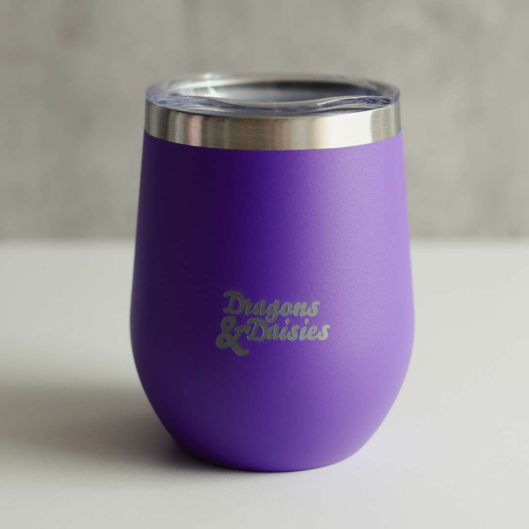 Purple 350ml Splash Proof Thermal Travel Cup