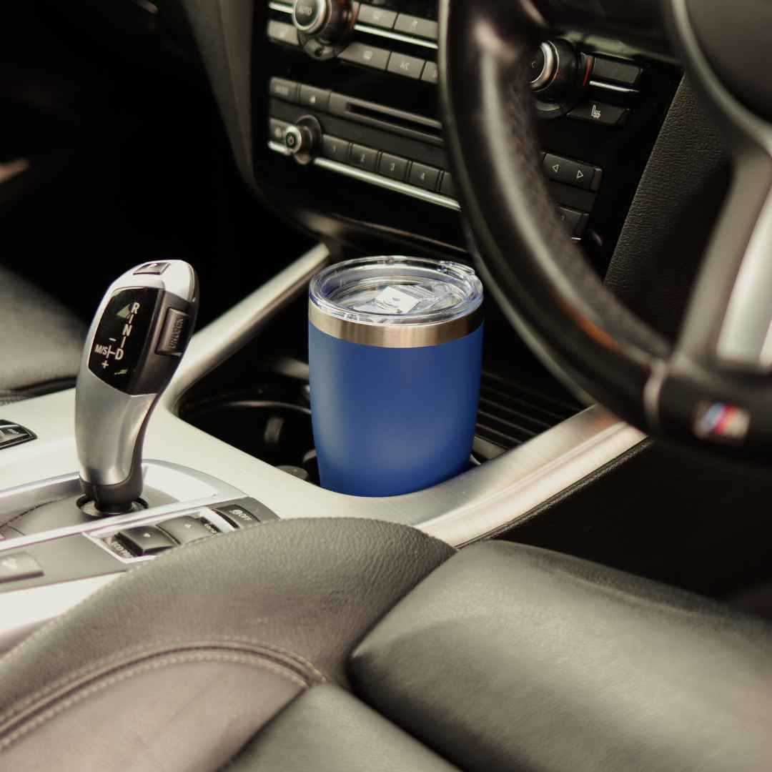 Navy 560ml Splash Proof Thermal Travel Tumbler
