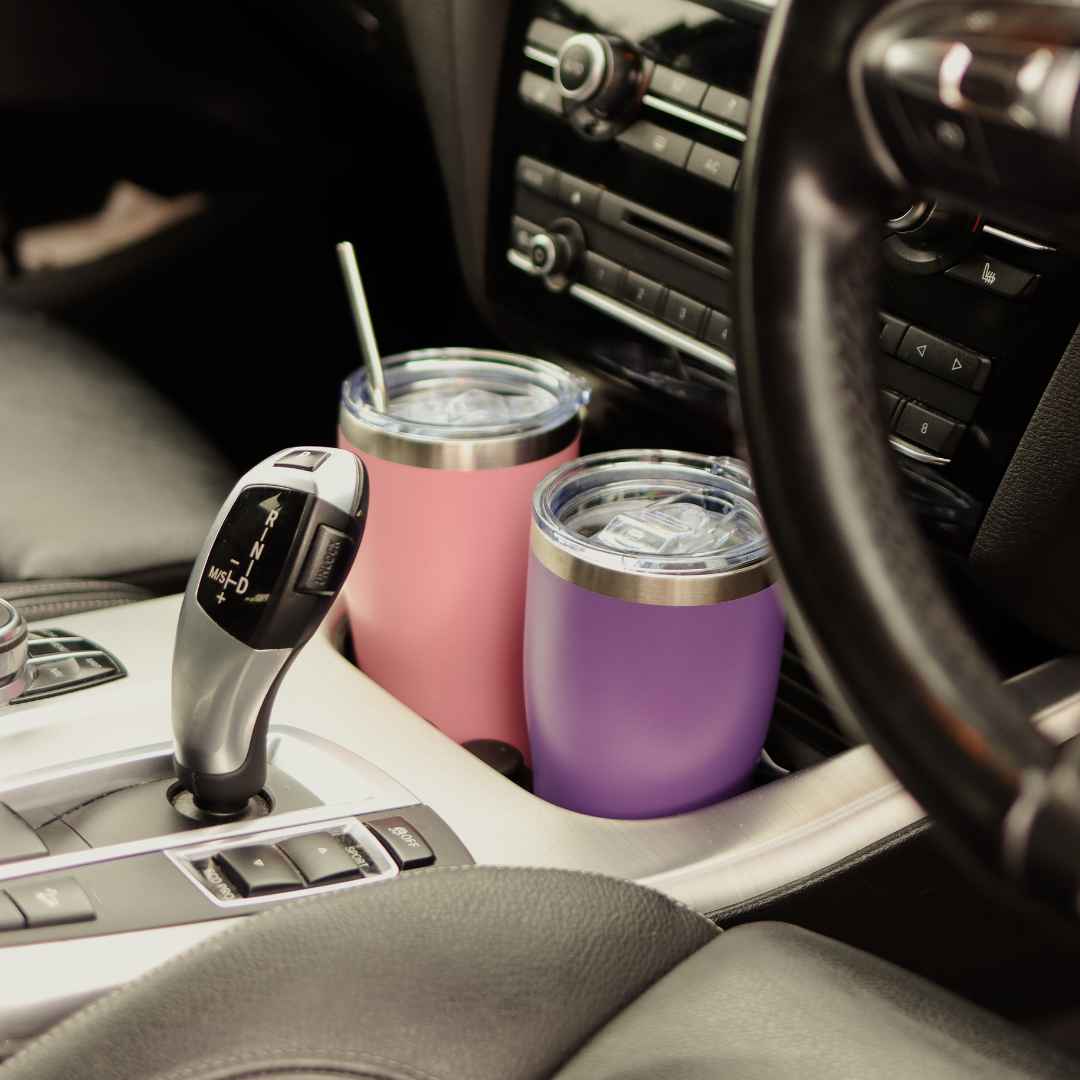 Pink 560ml Splash Proof Thermal Travel Tumbler