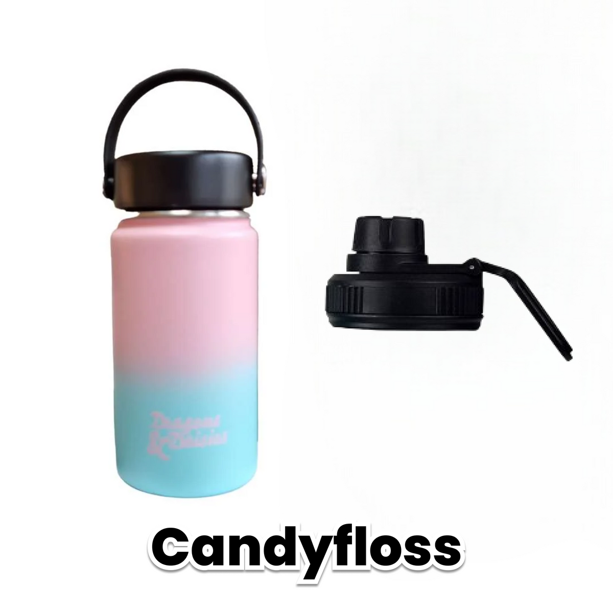 Candyfloss Leakproof Thermal Lunch Pot &amp; Water Bottle | 350ml - 550ml - 950ml