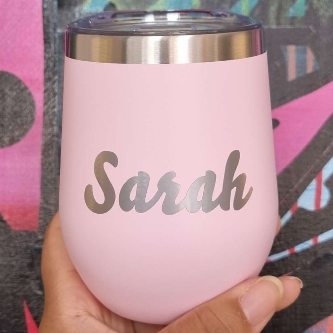 Light Pink 350ml Splash Proof Thermal Travel Cup