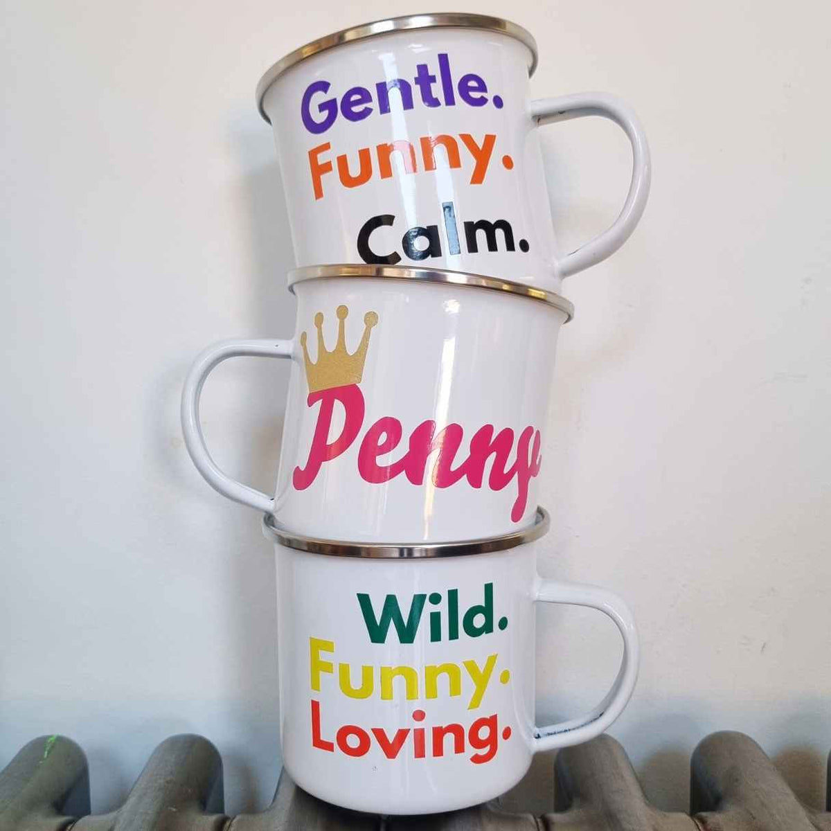 Empowering Stainless Steel &amp; Enamel Camping Mugs