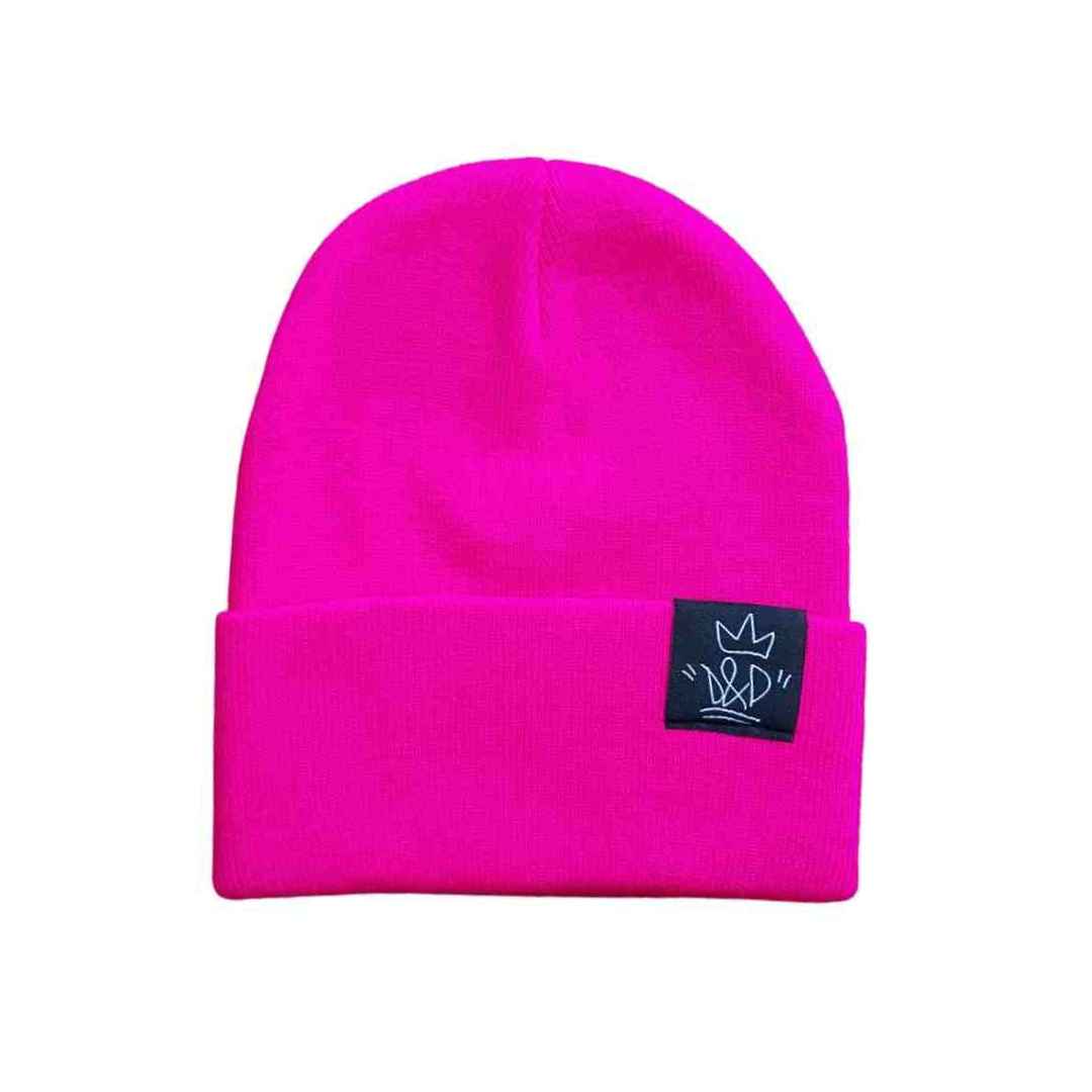 Super Soft &amp; Cosy Plain Beanie - Hot Pink