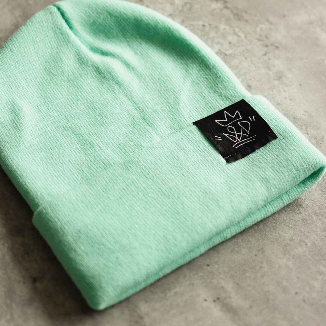 Super Soft &amp; Cosy Plain Beanie - Mint