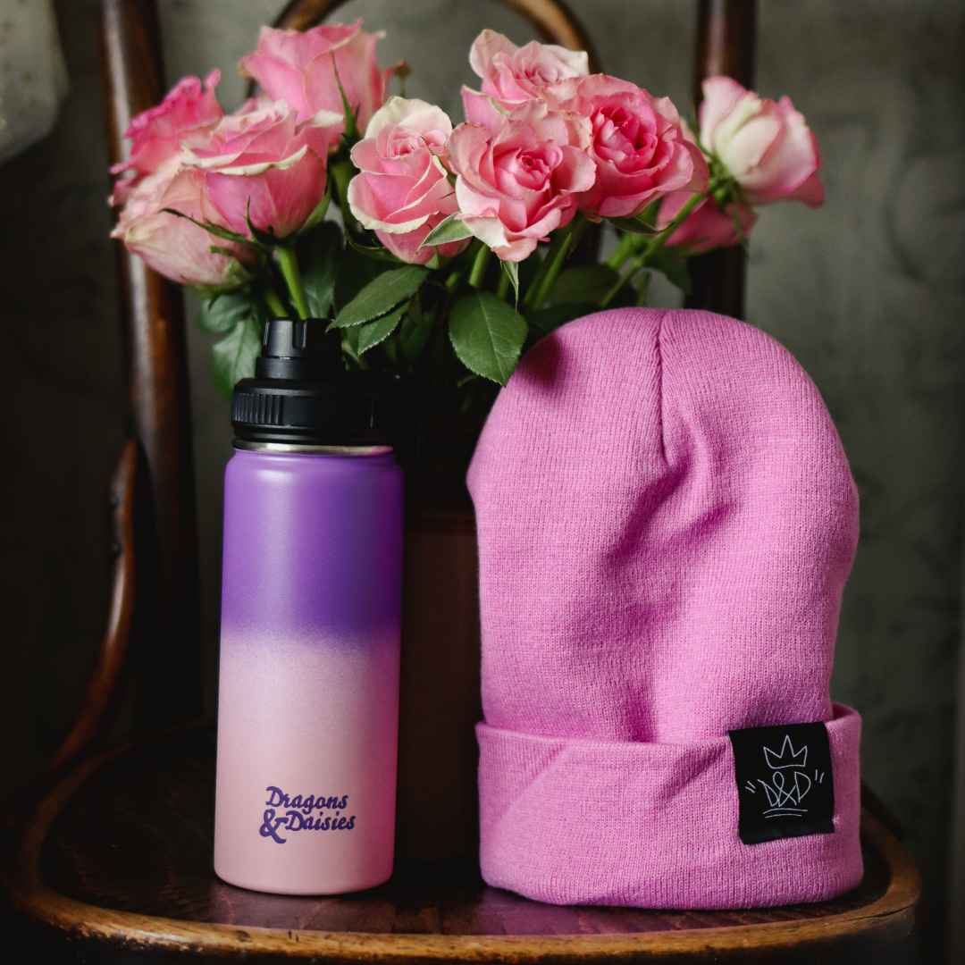 Super Soft &amp; Cosy Plain Beanie - Rose