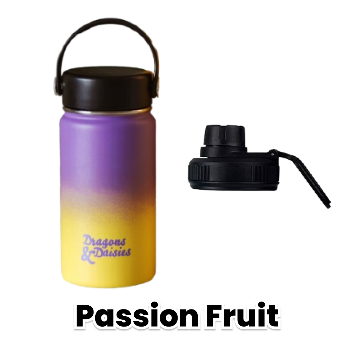 Passion Fruit Leakproof Thermal Lunch Pot &amp; Water Bottle | 350ml - 550ml - 950ml