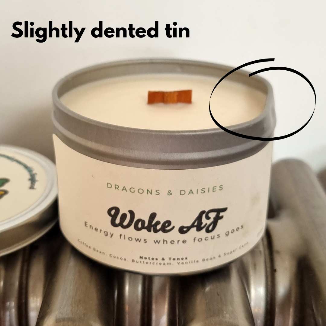 Hand Poured Soy Wax Candle - Samples &amp; Seconds