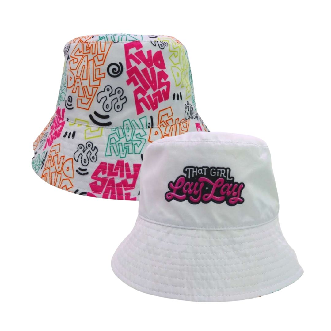 That Girl Lay Lay - Slay All Day Reversible Bucket Hat