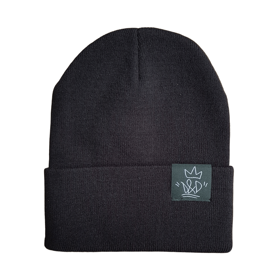 Super Soft &amp; Cosy Plain Beanie - Black