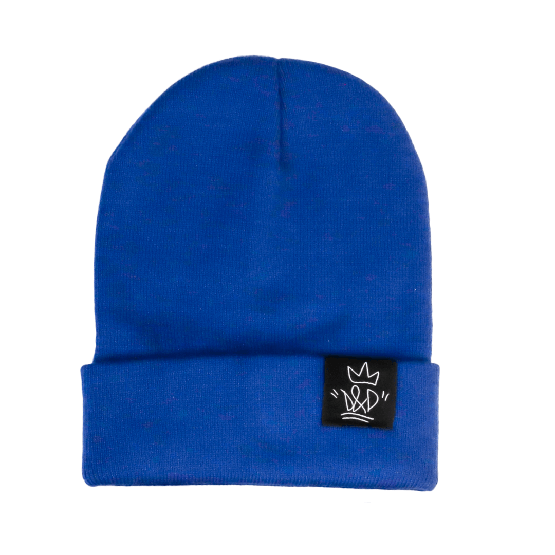 Super Soft &amp; Cosy Plain Beanie - Blue