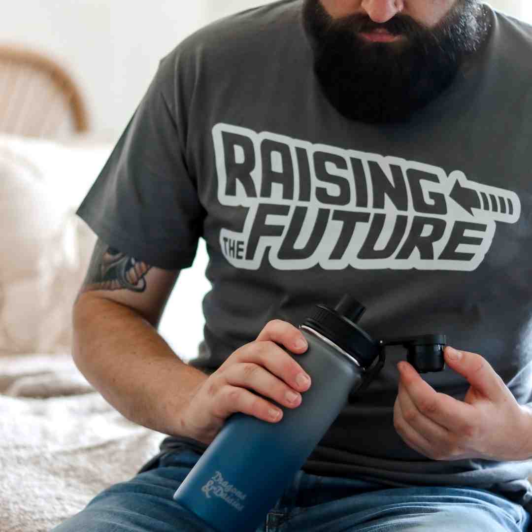 Raising The Future Unisex Adult Crewneck T-Shirt