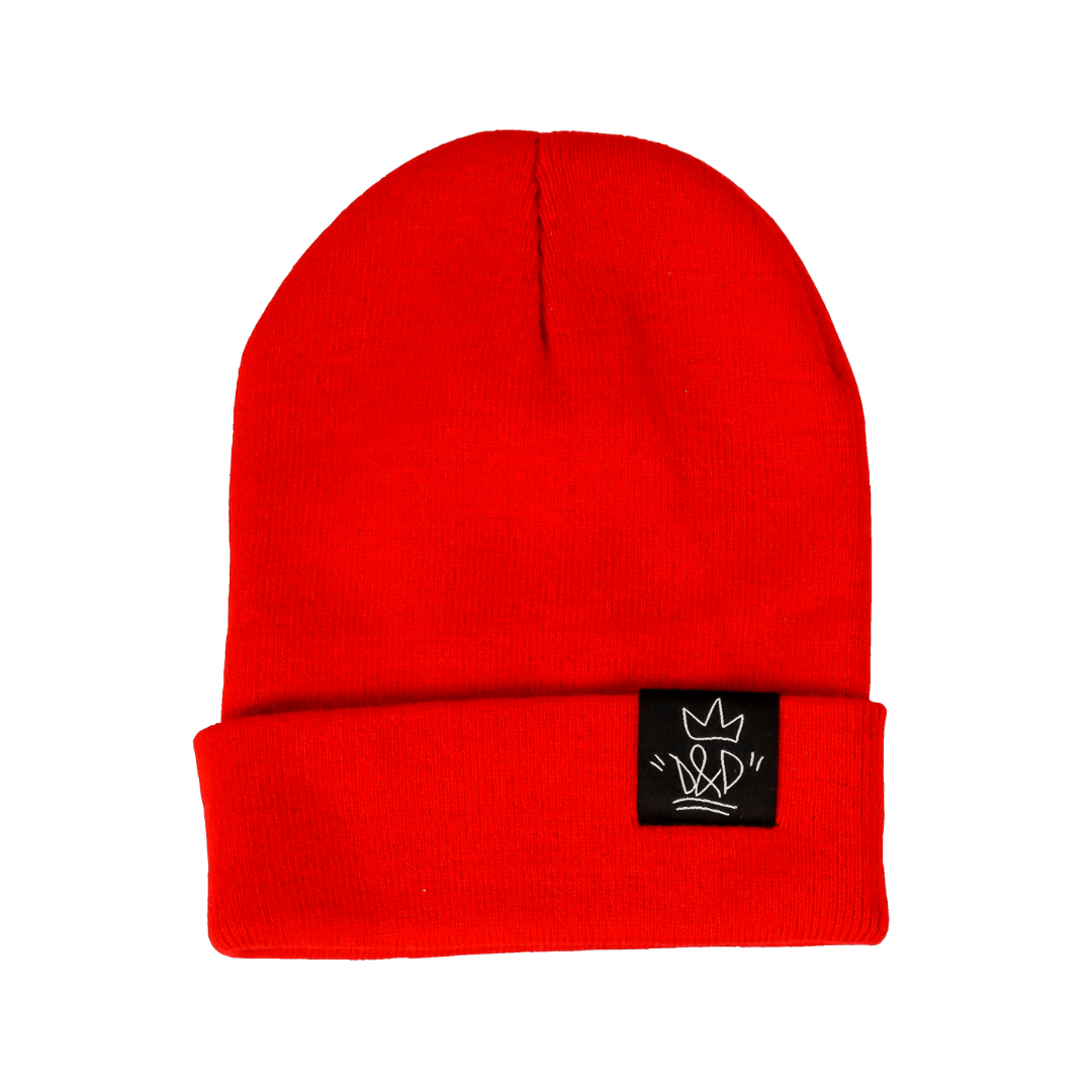 Super Soft &amp; Cosy Plain Beanie - Red